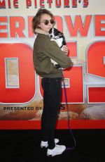 CARA DELEVINGNE at Superpower Dogs Premiere in Los Angeles 03/09/2019