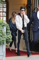 CARA DELEVINGNE Leaves Ritz Hotel in Paris 03/05/2019