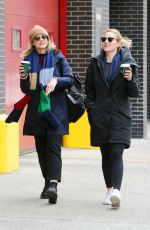 CAREY MULLIGAN and DIANNA AGRON Out for Coffee in New York 03/07/2019