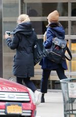 CAREY MULLIGAN and DIANNA AGRON Out for Coffee in New York 03/07/2019