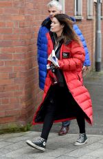 CARLA CONNOR on the Set of Coronation Street 03/22/2019