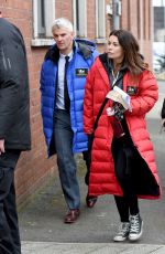 CARLA CONNOR on the Set of Coronation Street 03/22/2019