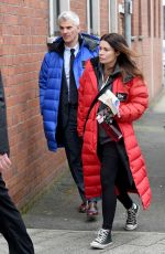 CARLA CONNOR on the Set of Coronation Street 03/22/2019