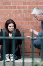 CARLA CONNOR on the Set of Coronation Street 03/22/2019