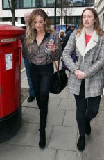 CARLY PEARCE Leaves BBC Radio in London 03/07/2019