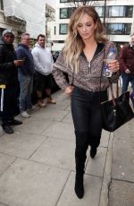 CARLY PEARCE Leaves BBC Radio in London 03/07/2019
