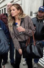 CARLY PEARCE Leaves BBC Radio in London 03/07/2019