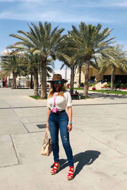 CAROL VONDERMAN at F1 Grand Prix of Bahrain 03/29/2019