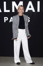 CAROLINE DAUR at Balmain Show at Paris Fashion Week 03/01/2019