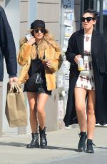 CAROLINE FLACK Out and About in New York 03/11/2019