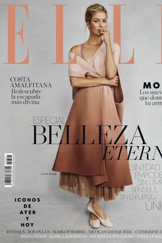 CAROLYN MURPHY in Elle Magazine, Spain April 2019