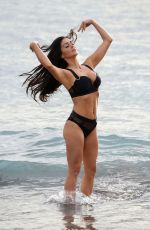 CASEY BATCHELOR in Bikini Filming Her Yoga Blitz App in Tenerife 03/16/2019