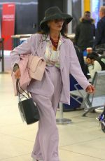 CATHERINE ZETA JONES at JFK Airport in New York 03/21/2019