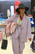 CATHERINE ZETA JONES at JFK Airport in New York 03/21/2019