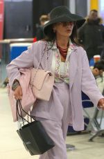 CATHERINE ZETA JONES at JFK Airport in New York 03/21/2019