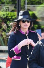 CATHERINE ZETA JONES Out and About in Paris 03/11/2019