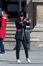 CATHERINE ZETA JONES Out and About in Paris 03/11/2019