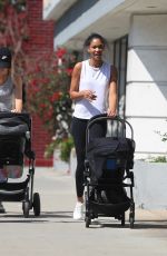 CHANEL IMAN Out in West Hollywood 03/25/2019