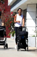 CHANEL IMAN Out in West Hollywood 03/25/2019