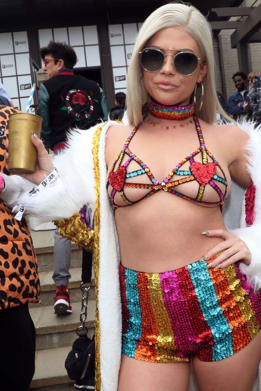 CHANEL WEST COAST at Fader Fort 2019 in New York 03/15/2019