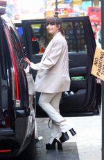 CHARLI XCX Leaves Her Hotel in New York 03/14/2019