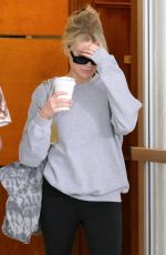 CHARLOTTE MCKINNEY Leaves Medical Building in Los Angeles 03/08/2019