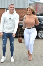CHLOE FERRY and Sam Gowland Out in Newcastle 03/19/2019