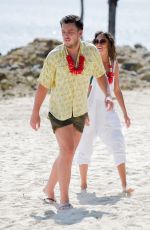 CHLOE MEADOWS, CLELIA THEODOROU and SHELBY TRIBBLE on the Set of Towie in Koh Taen 03/11/2019