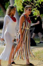 CHLOE MEADOWS, CLELIA THEODOROU and SHELBY TRIBBLE on the Set of Towie in Koh Taen 03/11/2019