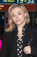 CHLOE MORETZ at Charles De Gaulle Airport in Paris 03/03/2019