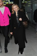CHLOE MORETZ at Charles De Gaulle Airport in Paris 03/03/2019