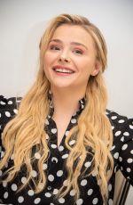 CHLOE MORETZ at Greta Press Conference in Beverly Hills 02/26/2019