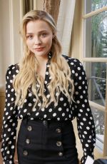 CHLOE MORETZ at Greta Press Conference in Beverly Hills 02/26/2019