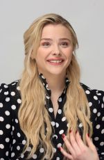 CHLOE MORETZ at Greta Press Conference in Beverly Hills 02/26/2019