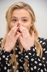CHLOE MORETZ at Greta Press Conference in Beverly Hills 02/26/2019