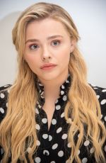 CHLOE MORETZ at Greta Press Conference in Beverly Hills 02/26/2019