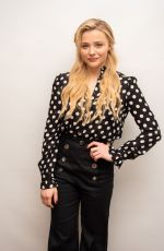 CHLOE MORETZ at Greta Press Conference in Beverly Hills 02/26/2019