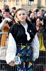 CHLOE MORETZ at Louis Vuitton Show at Paris Fashion Week 03/05/2019