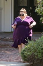 CHRISSY METZ Out and About in Los Angeles 03/25/2019