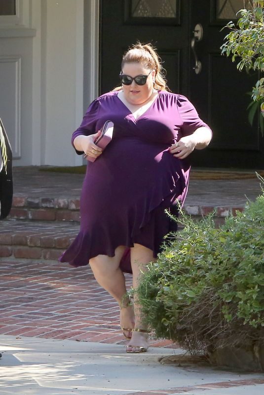CHRISSY METZ Out and About in Los Angeles 03/25/2019