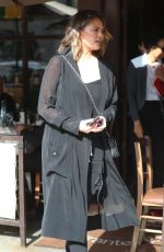CHRISSY TEIGEN at Il Pastaio in Beverly Hills 02/26/2019