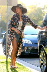 CHRISSY TEIGEN Shopping at Couture Kids in West Hollywood 03/18/2019