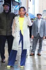 CHRISTINA MILIAN Leaves Good Morning America in New York 03/21/2019