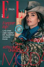 CINDY CRAWFORD, CARLA BRUNI, ELLE MACPHERSON and MARIA CARLA BOSCONO in Elle Magazine, Italy February 2019