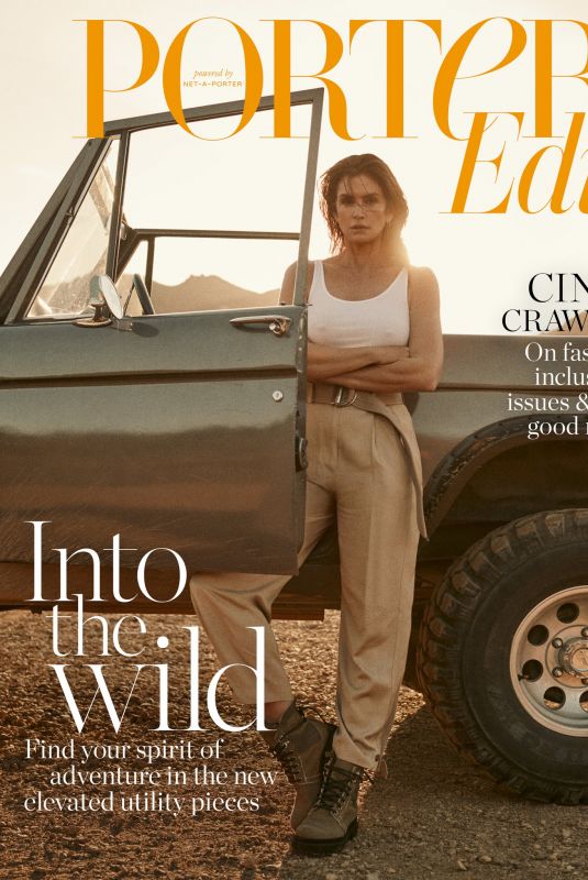 CINDY CRAWFORD in Porter Edit, March 2019 Issue