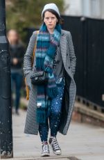 CLAIRE FOY Leaves Bodyism in London 03/01/2019