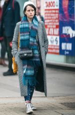 CLAIRE FOY Leaves Bodyism in London 03/01/2019