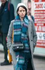 CLAIRE FOY Leaves Bodyism in London 03/01/2019