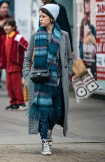 CLAIRE FOY Leaves Bodyism in London 03/01/2019
