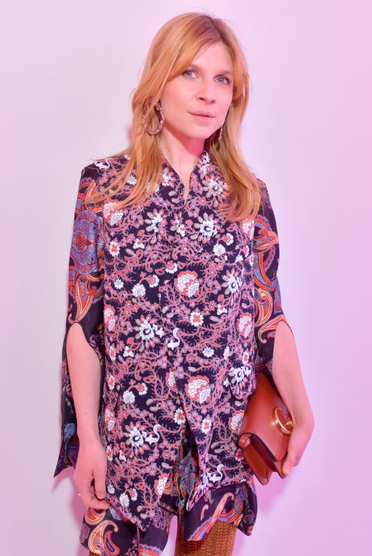 CLEMENCE POESY at Chloe Show at Paris Fashion Week 02/28/2019